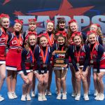 Division II Small Squad 2nd Place Round Rock Christian Academy