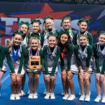 Division II Small Squad 4th Place Willow Park Trinity Christian Academy