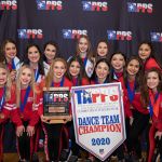 Division 1 6A Small Squad Champion Antonian Silver Dancers from Antonian College Preparatory High School in San Antonio